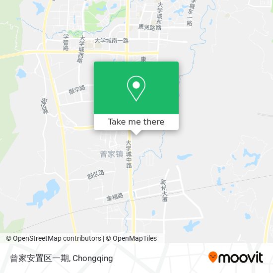 曾家安置区一期 map