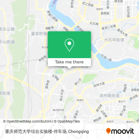 重庆师范大学综合实验楼-停车场 map