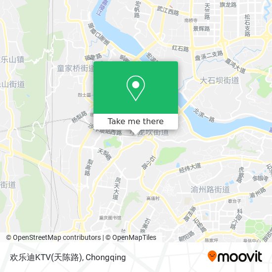 欢乐迪KTV(天陈路) map