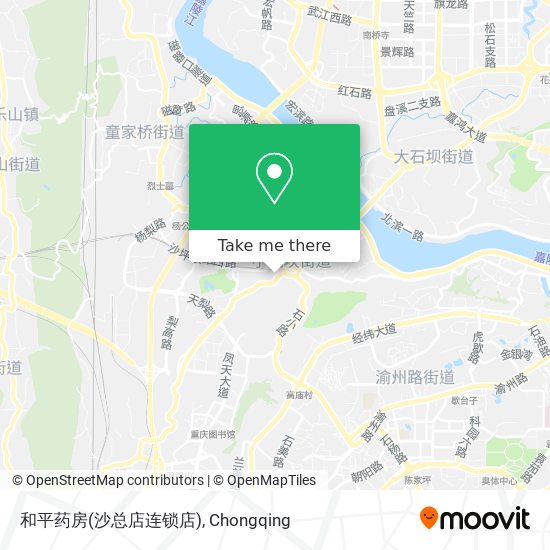 和平药房(沙总店连锁店) map