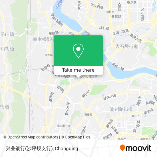 兴业银行(沙坪坝支行) map