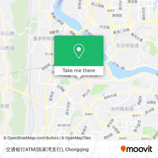交通银行ATM(陈家湾支行) map