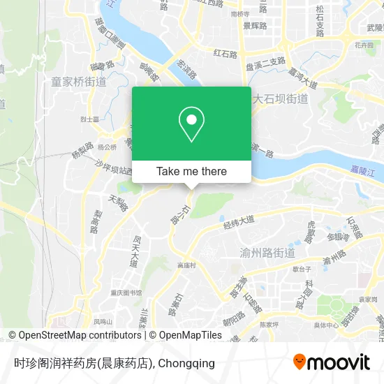 时珍阁润祥药房(晨康药店) map