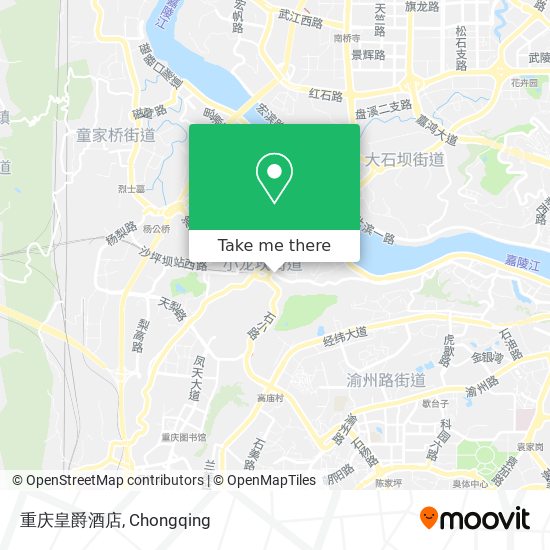重庆皇爵酒店 map