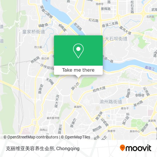克丽维亚美容养生会所 map