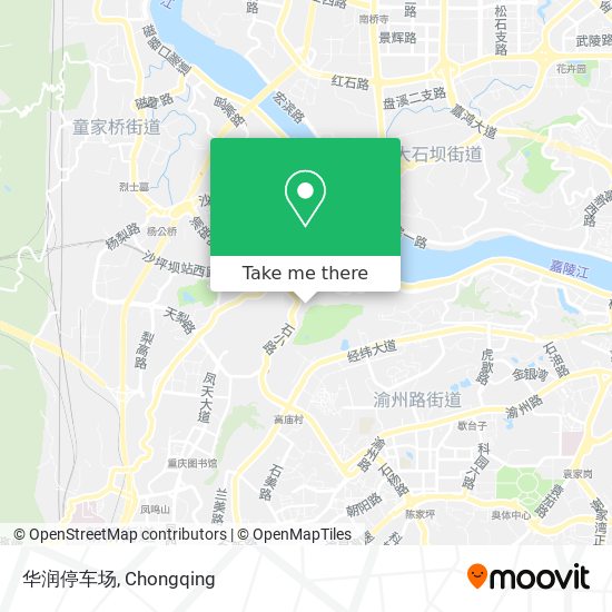 华润停车场 map