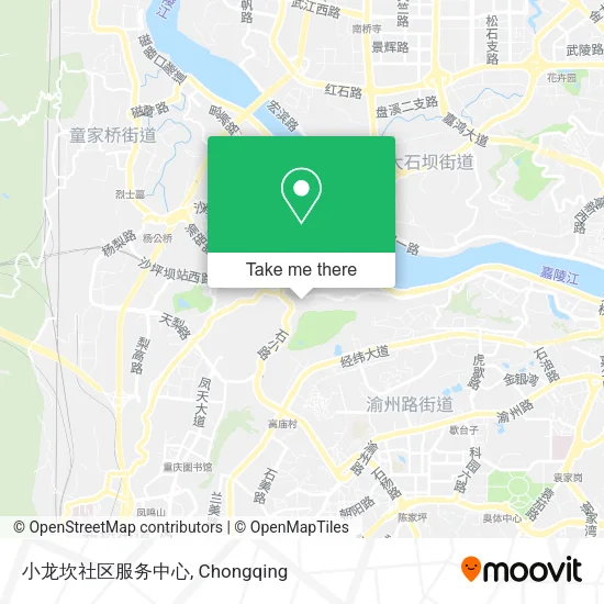 小龙坎社区服务中心 map