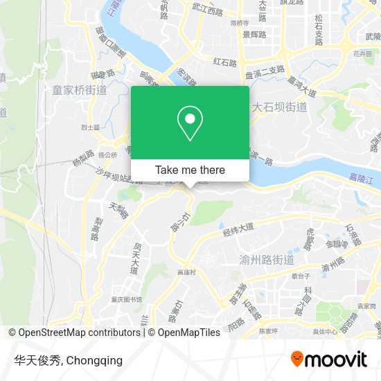 华天俊秀 map
