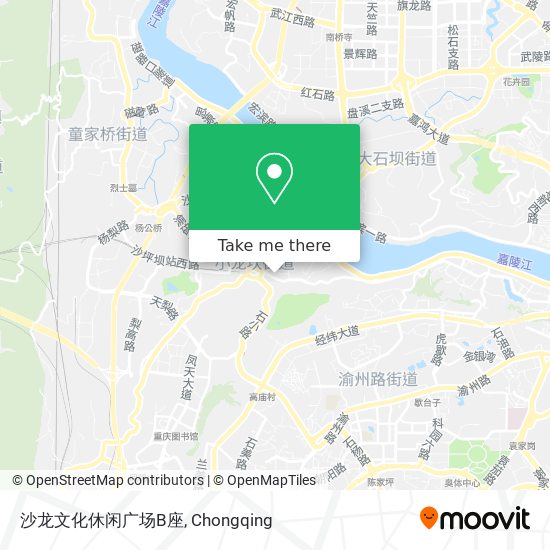 沙龙文化休闲广场B座 map