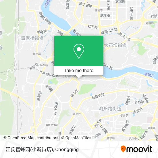 汪氏蜜蜂园(小新街店) map