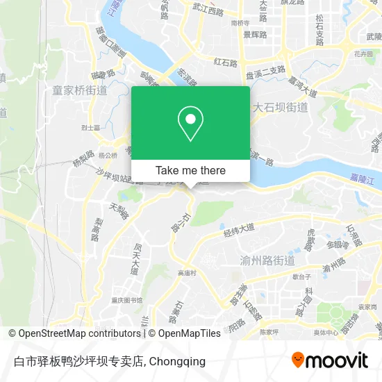 白市驿板鸭沙坪坝专卖店 map