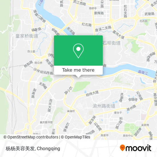 杨杨美容美发 map
