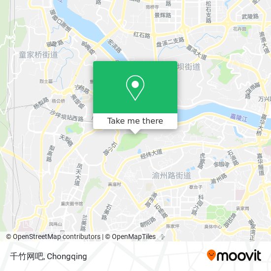 千竹网吧 map