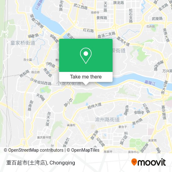 重百超市(土湾店) map