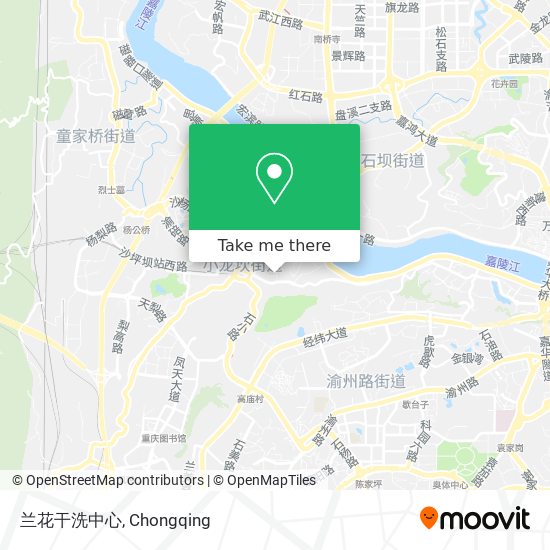 兰花干洗中心 map