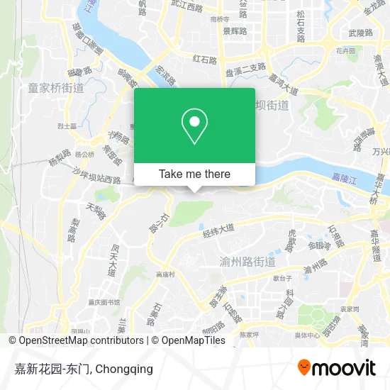 嘉新花园-东门 map