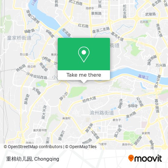 重棉幼儿园 map