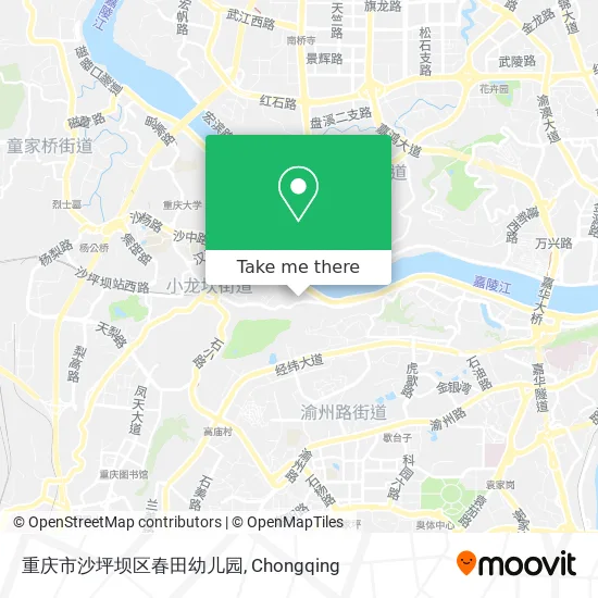 重庆市沙坪坝区春田幼儿园 map