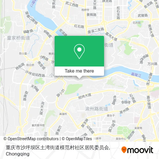 重庆市沙坪坝区土湾街道模范村社区居民委员会 map