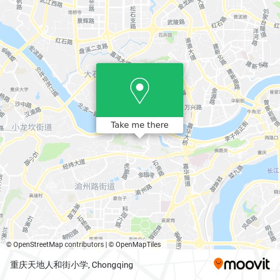 重庆天地人和街小学 map