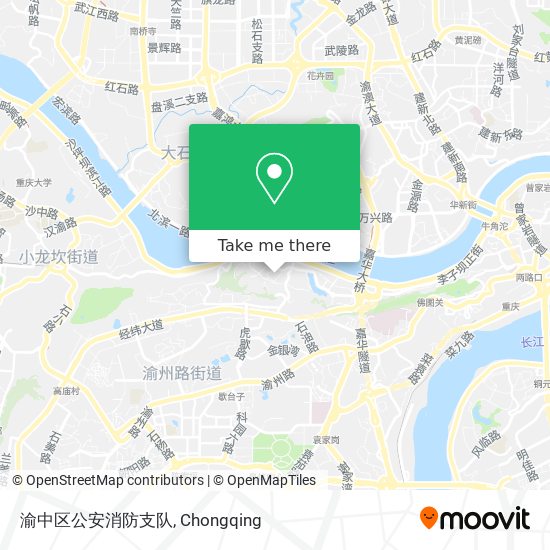 渝中区公安消防支队 map