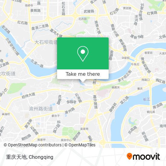 重庆天地 map