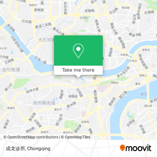 成龙诊所 map