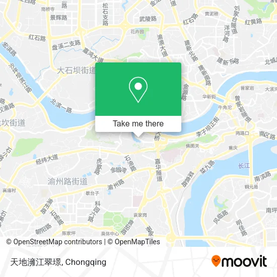 天地澭江翠璟 map