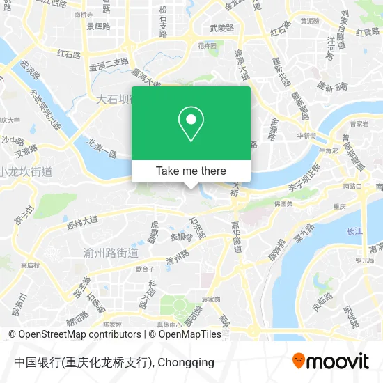 中国银行(重庆化龙桥支行) map