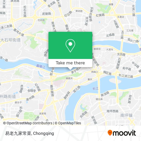 易老九家常菜 map