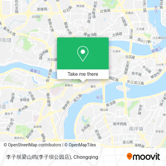 李子坝梁山鸡(李子坝公园店) map