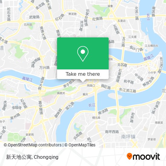新天地公寓 map