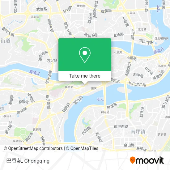 巴香苑 map