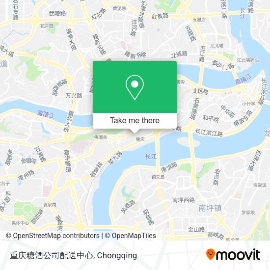 重庆糖酒公司配送中心 map