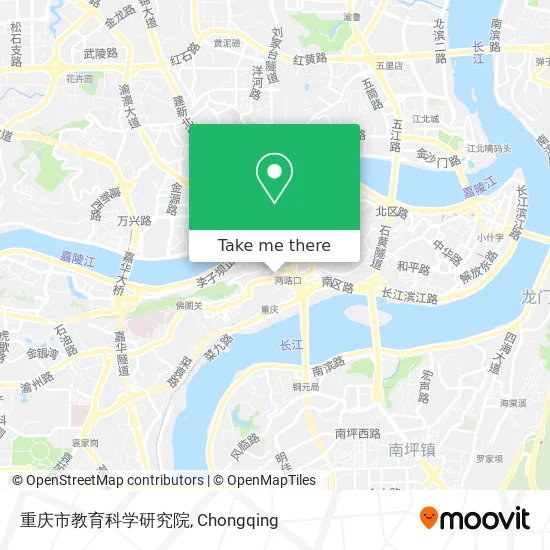 重庆市教育科学研究院 map