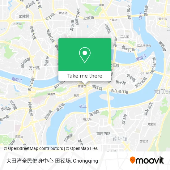 大田湾全民健身中心-田径场 map
