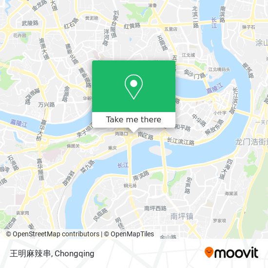 王明麻辣串 map