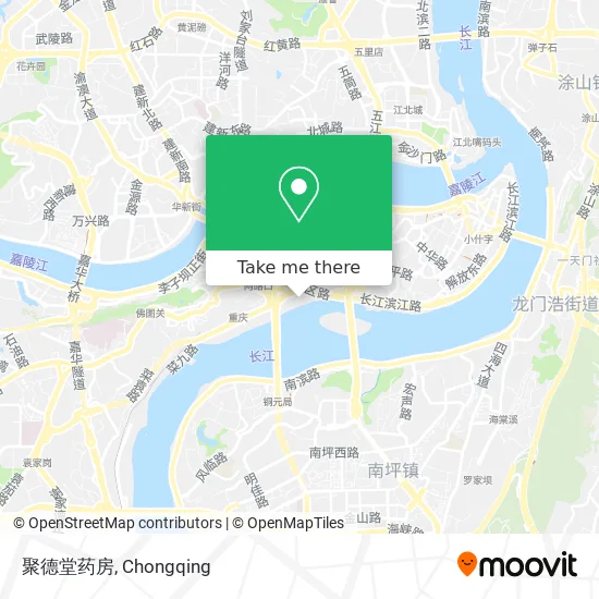 聚德堂药房 map