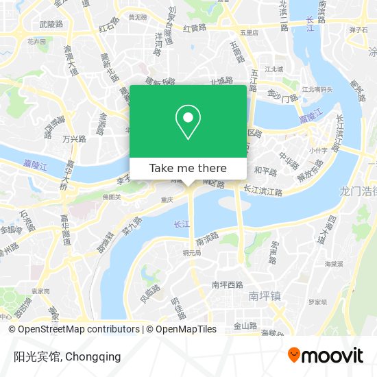 阳光宾馆 map