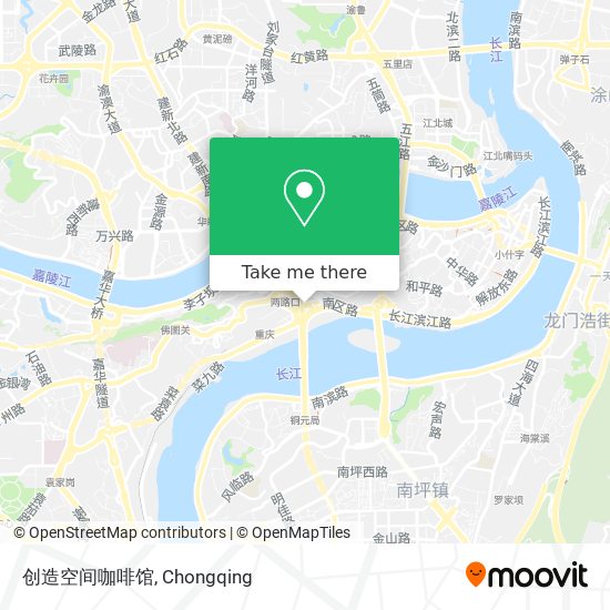 创造空间咖啡馆 map
