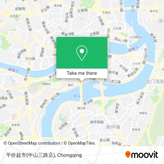 平价超市(中山三路店) map