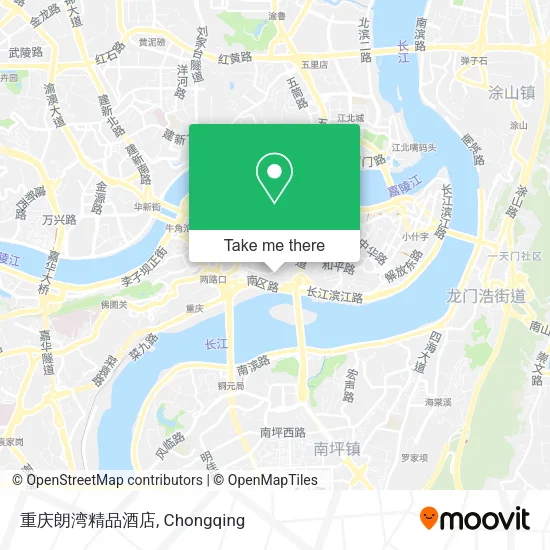 重庆朗湾精品酒店 map