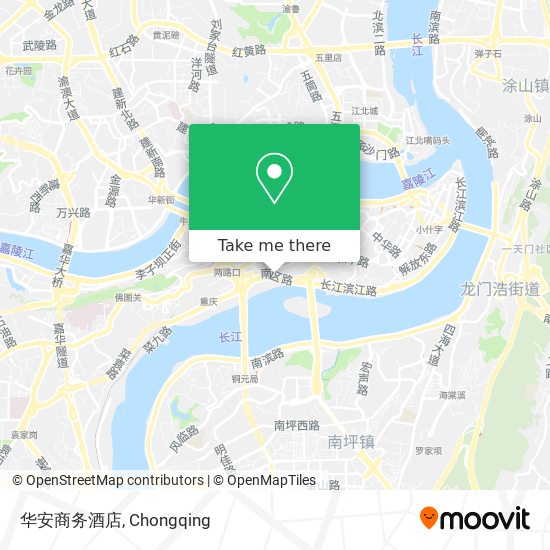 华安商务酒店 map