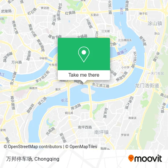 万邦停车场 map