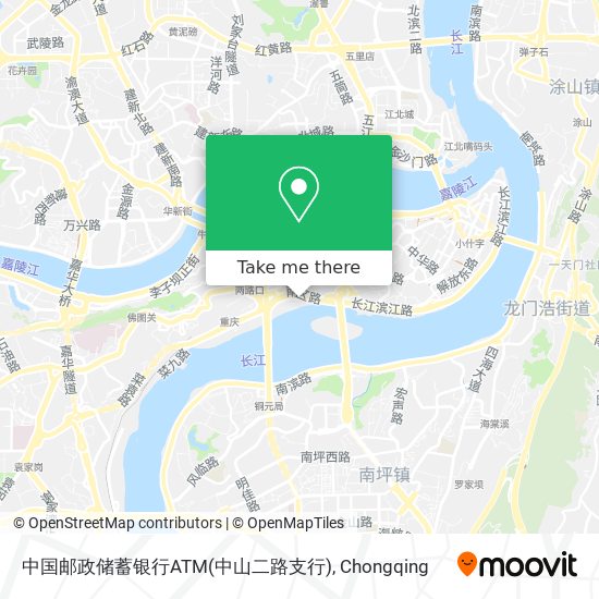 中国邮政储蓄银行ATM(中山二路支行) map