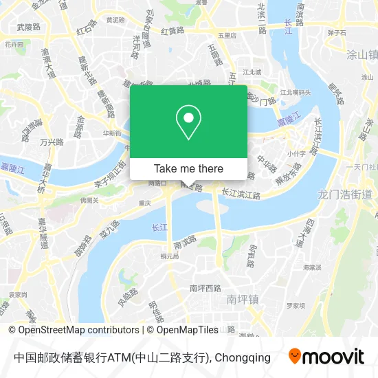 中国邮政储蓄银行ATM(中山二路支行) map