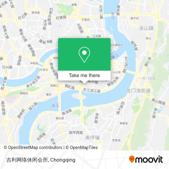 吉利网络休闲会所 map