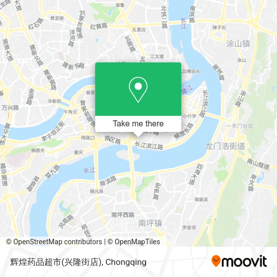 辉煌药品超市(兴隆街店) map