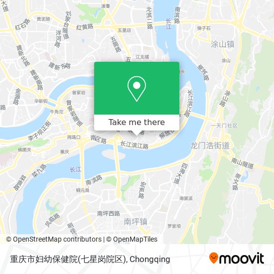 重庆市妇幼保健院(七星岗院区) map