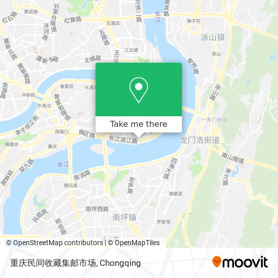 重庆民间收藏集邮市场 map